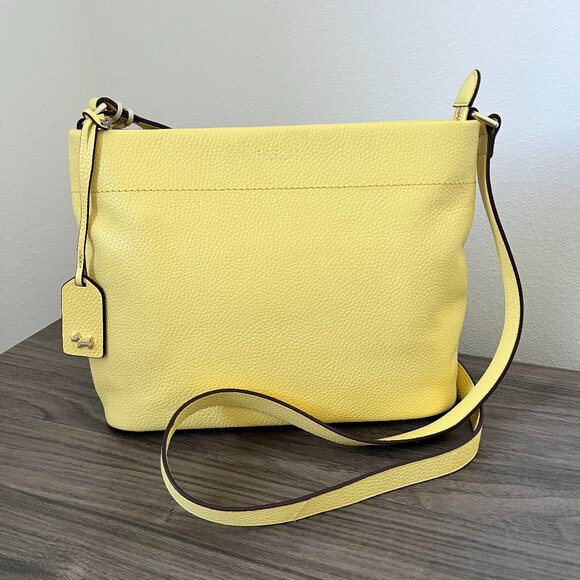 RADLEY LONDON Handbags - Radley London Rivington Medium Crossbody Bag Yellow - NEW WITH COSMETIC DEFECT